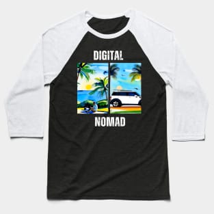 Digital Nomad Baseball T-Shirt